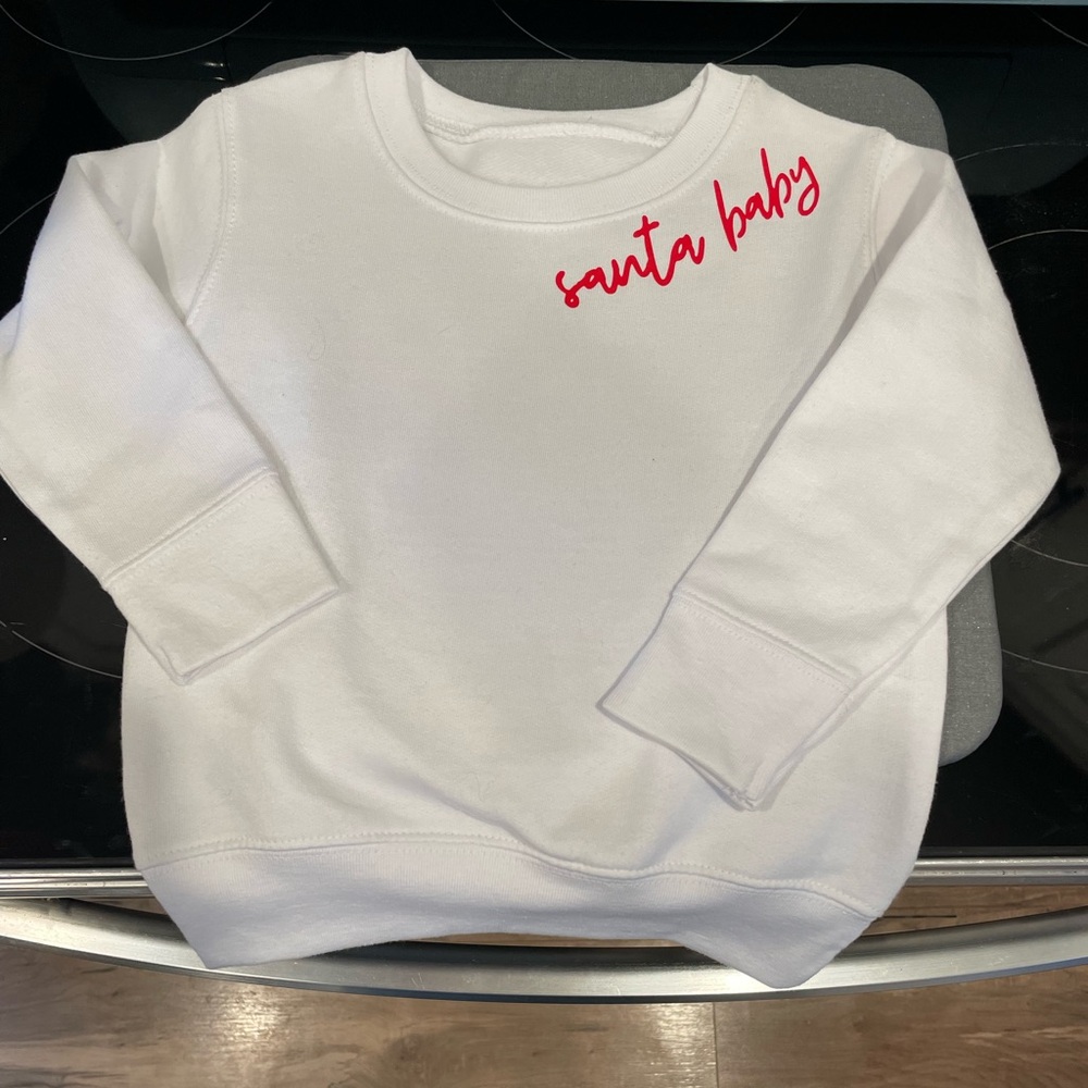 Toddler Santa Baby Crewneck